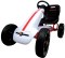 Gokart ABARTH BIAŁY, piankowe koła EVA, hamulec ręczny, licencja