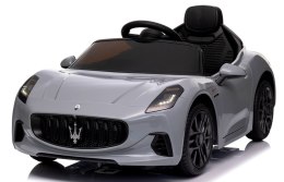 Maserati GranTurismo SZARY Auto na akumulator EVA Skóra pilot Akumulator litowo-jonowy