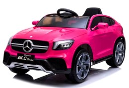 Mercedes GLC COUPE Concept 4x4 RÓŻOWY EVA SKÓRA Licencja Akumulator litowo-jonowy