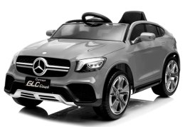 Mercedes GLC COUPE Concept 4x4 SZARY EVA SKÓRA Licencja Akumulator litowo-jonowy