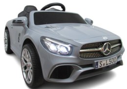 Mercedes SL500 Szary Piankowe Koła Eva, miękki fotelik Licencja Akumulator litowo-jonowy