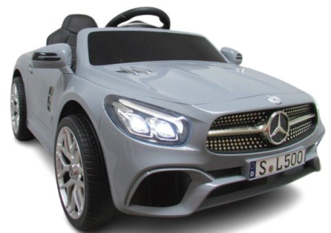 Mercedes SL500 Szary Piankowe Koła Eva, miękki fotelik Licencja Akumulator litowo-jonowy
