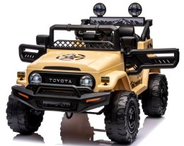 Toyota FJ Cruiser khaki, 4x4 miękki fotelik pilot Licencja AKumulator litowo-jonowy