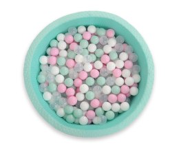 Plastikowe piłeczki do suchego basenu 50szt. - białe