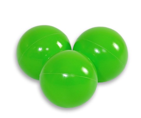 Plastikowe piłeczki do suchego basenu 50szt.- limonka