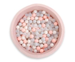 Plastikowe piłeczki do suchego basenu 50szt. - przeźroczyste bezbarwne