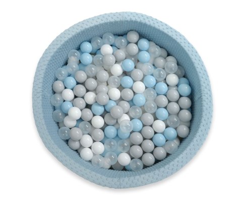 Plastikowe piłeczki do suchego basenu 50szt. - przeźroczyste bezbarwne