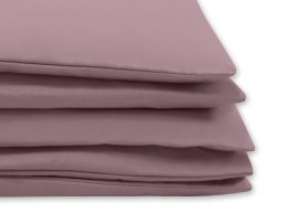 Bawełniana pościel dla dzieci 2-częściowa poszewki na poduszkę 60x40 i na kołderkę 120x90 -róż retro