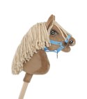 Kantar dla konia Hobby Horse uniwersalny A4 i A5 zapinany - błękitny