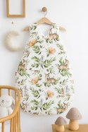 Śpiworek dla dzieci bawełniany M 3-12 mcy TOG 2.5 całoroczny ocieplany - woodland green