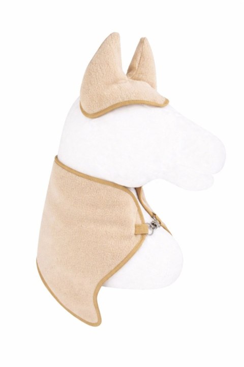 Zestaw dla Hobby Horse A3: polarowa derka + nauszniki - beżowy