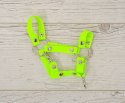 Kantar dla konia Hobby Horse uniwersalny A4 i A5 zapinany - neon green