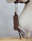 Uwiąz dla konia Hobby Horse pleciony ze sznurka - brązowy