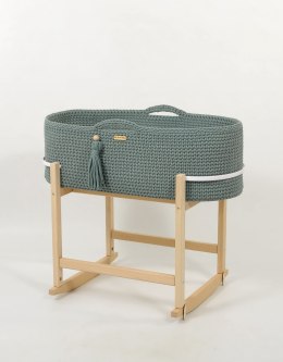 Kosz Mojżesza BOHO Handmade z kołyską - laurel