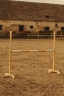 Przeszkoda skokowa do Hobby Horse 120cm, belka beżowa