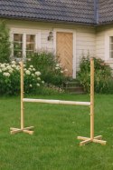 Przeszkoda skokowa do Hobby Horse 160cm, h-120 cm, belka beżowa