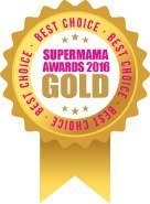 Bawełniana poszewka do poduszki ciążowej Longer - Gwiazdki na niebieskim