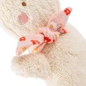 Pierwsza przytulanka z pozytywką bawełniany Króliczek écru 19 cm sigikid