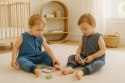 Muślinowy śpiworek dla dzieci z nogawkami L 9-24 mcy letni TOG 1.0 - antracyt