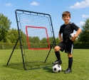 Bramka Treningowa E3 R-SPORT Metalowa Do Piłki Nożnej 140x90 Rebounder