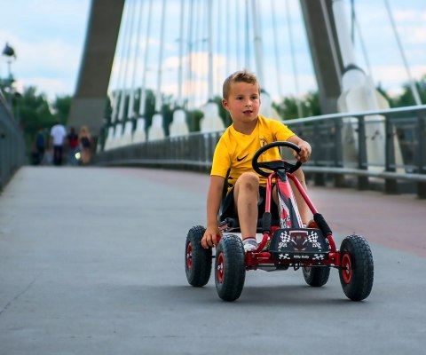 Milly Mally Gokart na pedały Thor Blue