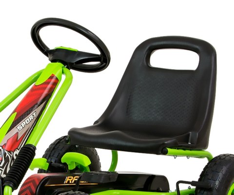 Milly Mally Gokart na pedały Thor Green