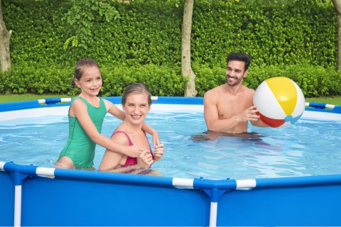 Bestway 5612E BASEN STELAŻOWY STEEL PRO Z POMPĄ FILTRACYJNĄ 3.66m x 0.76m