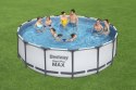 Bestway 56438 BASEN STELAŻOWY STEEL PRO MAX Z POMPĄ FILTRACYJNĄ 4.57m x 1.22m