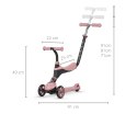 Qplay Hulajnoga Sema 3w1 Pink