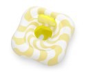 Bestway 32298 Siedzisko do nauki pływania Kwadrat Swim Safer Comfort Plush Zółte fale 76cm x 76cm