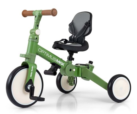 Milly Mally Rowerek 5w1 Optimus Max Green