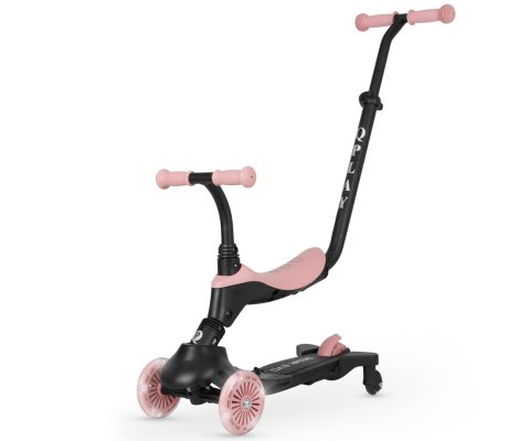 Qplay Hulajnoga Sema Evo 3w1 Coral Pink
