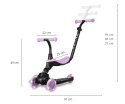 Qplay Hulajnoga Sema Evo 3w1 Violet