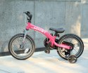 Qplay Rowerek Dziecięcy - Rowerek Biegowy Miniby 14 cali Rosa