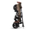 Qplay Rowerek Trójkołowy Rito Deluxe Rubber Brown