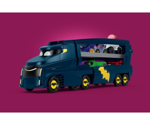 Fisher Price HMX07 Zestaw DC Batwheels Bat Transporter Ciężarówka 2w1
