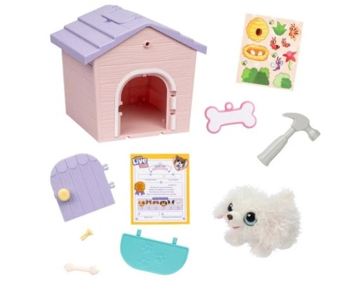 LITTLE LIVE PETS INTERAKTYWNY SZCZENIAK + DOMEK