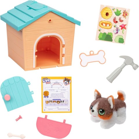 LITTLE LIVE PETS INTERAKTYWNY SZCZENIAK Z BUDĄ /1- 26616