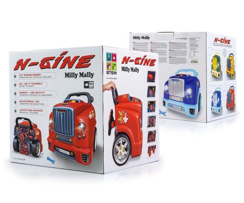 Milly Mally Silnik rozkręcalny N-gine Red