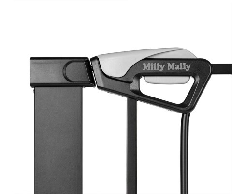 Milly Mally Bramka zabezpieczająca Barierka na schody Guardy 83 Black