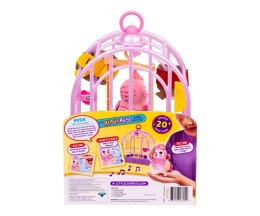 Moose Little Live Pets 26692 Mówiący Ptaszek z Klatką