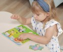 Viga 50840 Drewniane puzzle z uchwytami - zwierzęta Afryki