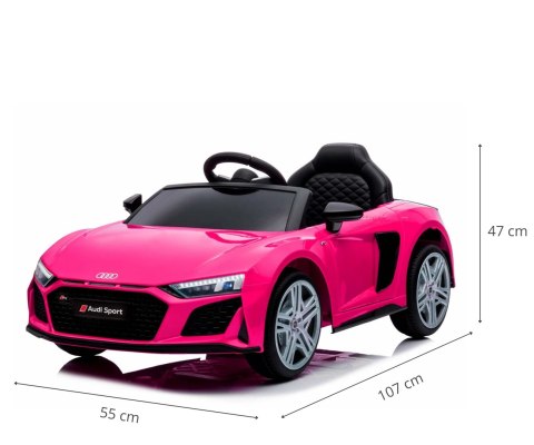 Milly Mally Pojazd na akumulator Audi R8 Spyder Pink