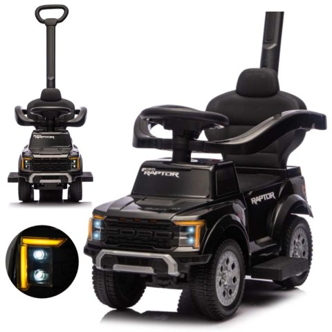 Milly Mally Pojazd z rączką Ford F-150 3w1 Black