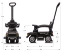 Milly Mally Pojazd z rączką Ford F-150 3w1 Black