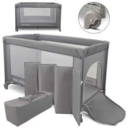 Milly Mally Łóżeczko turystyczne Mirage Grey
