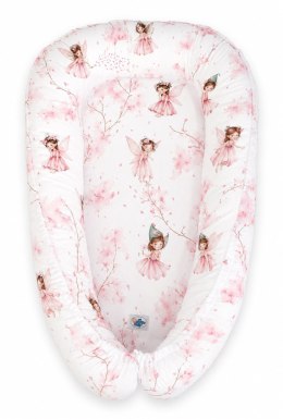 Kokon niemowlęcy dwustronny kojec otulacz Premium MY SWEET BABY- Blossom Fairies