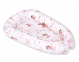 Kokon niemowlęcy dwustronny kojec otulacz Premium MY SWEET BABY- Blossom Fairies