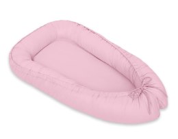Kokon niemowlęcy dwustronny kojec otulacz Premium MY SWEET BABY- różowy