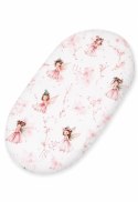 Prześcieradło bawełniane do kosza Mojżesza Boho wózka gondoli 75x35 cm - Blossom Fairies